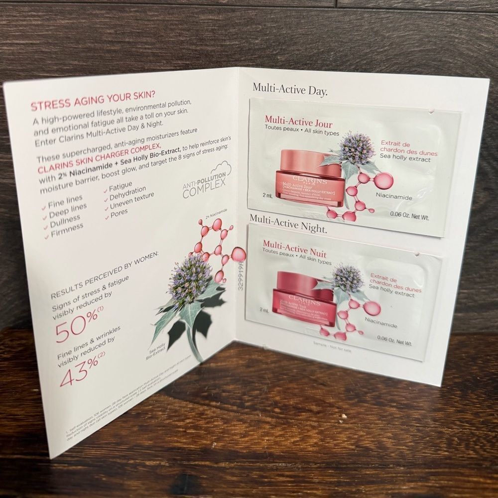 🌸 Clarins Deluxe Sample Beauty Bundle – Skincare + Lip Oils + Cleanser 🌸. New! - Picture 10 of 10